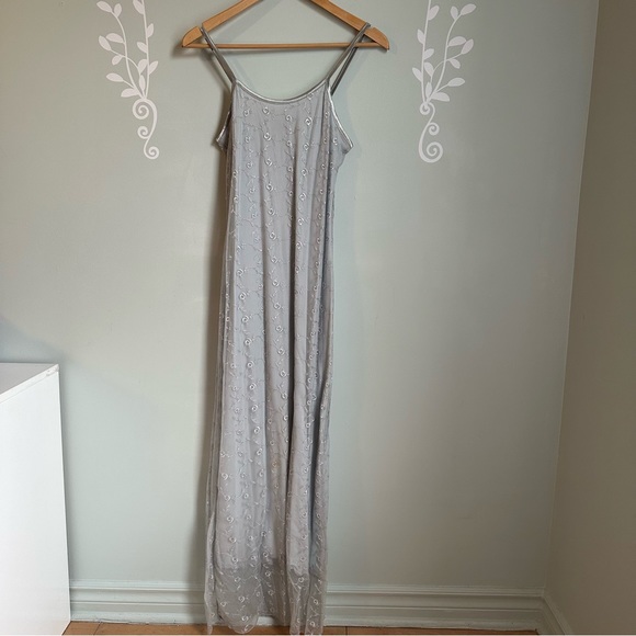 Vintage Lavender Floral Slip Dress from Amnesia Co. in Size US M - Picture 2 of 8